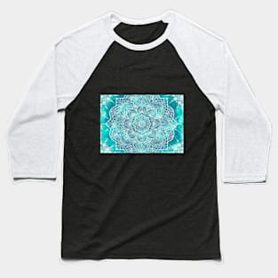 Ocean Mandala Baseball T-Shirt